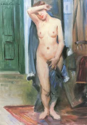 Nudo in piedi